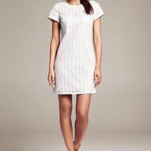 Kate Spade Eyelet Short Sleeve Shift Dress ♠️